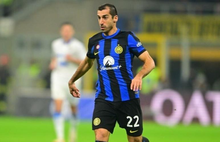 都体：国米本想与姆希塔良续约1年，他在考虑未来不排除直接退役